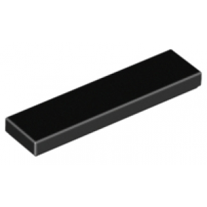 Tegel 1x4 Black